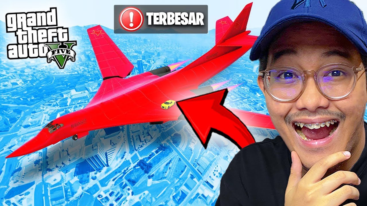 MISI EPIC MENCURI PESAWAT MILITER TERBESAR di GTA 5!