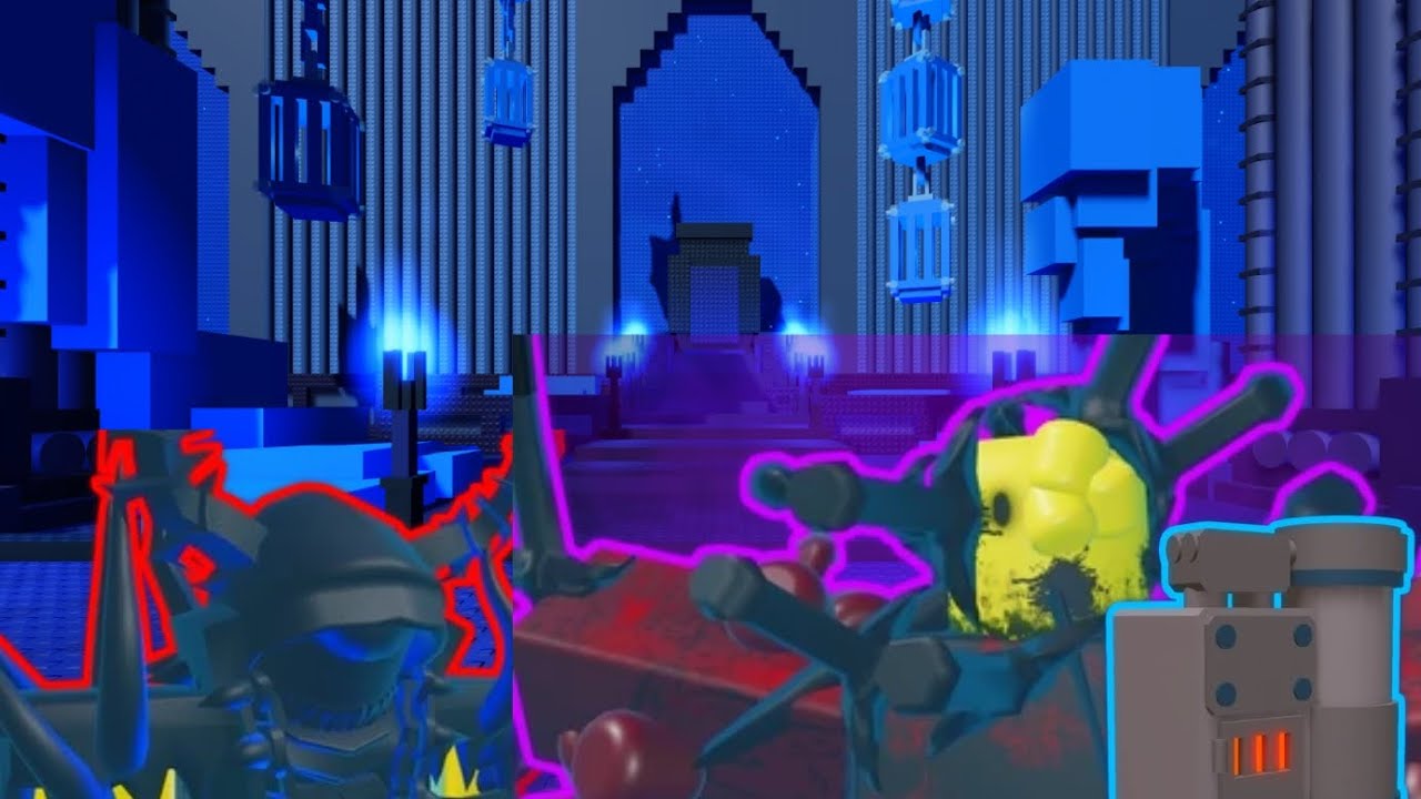 Superbuffed tarnished sword vs treachstone | Roblox The Battle Bricks