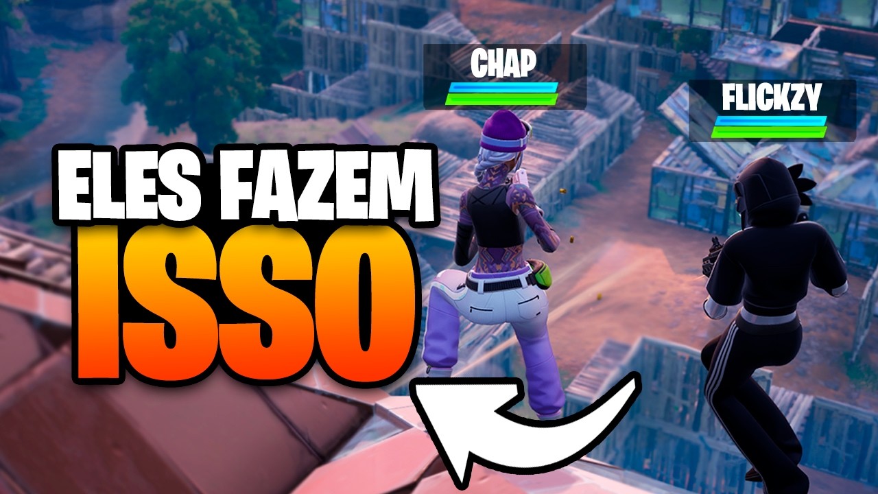 como os PRO PLAYERS est&atilde;o jogando a nova temporada de FORTNITE