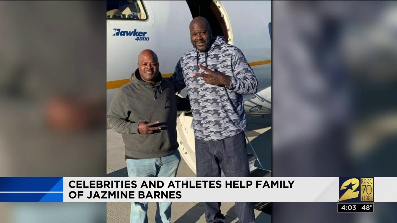 Celebrities and athletes help family of Jazmine Barnes