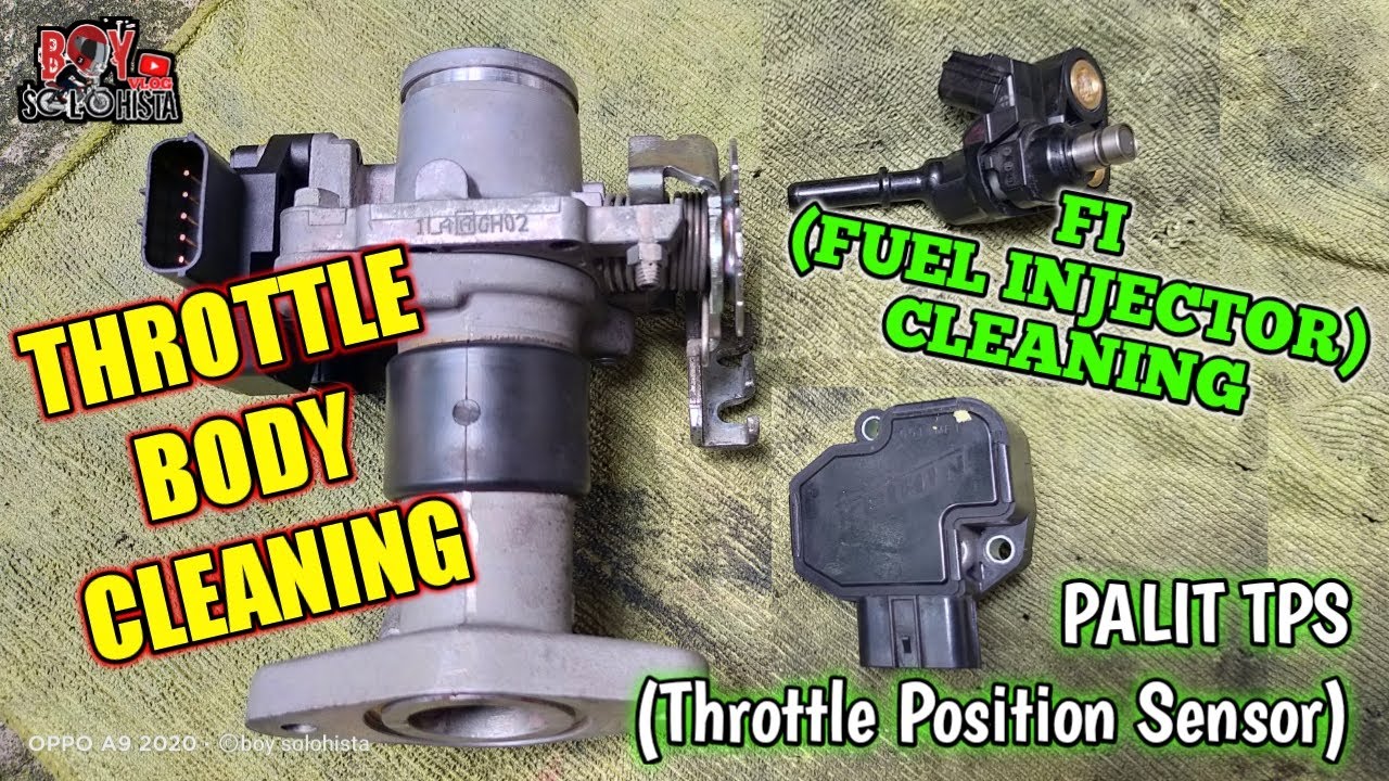 throttle body and FI cleaning ng aking honda CB150R at palit TPS (Throttle Position Sensor)