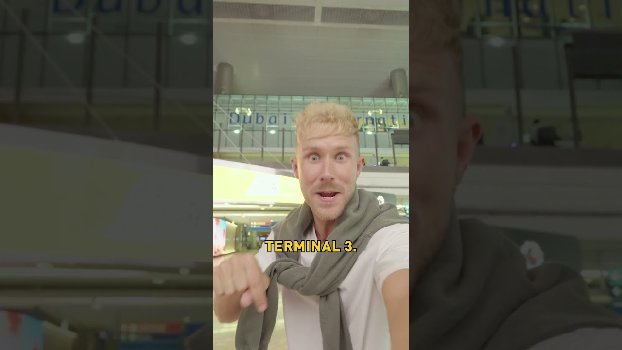 🛫🏨 A 5-STAR hotel in Dubai airport? #shorts