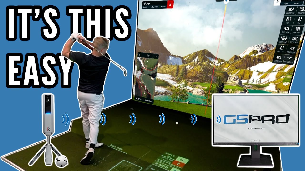 Играйте в GSPro на своем Rapsodo MLM2Pro!