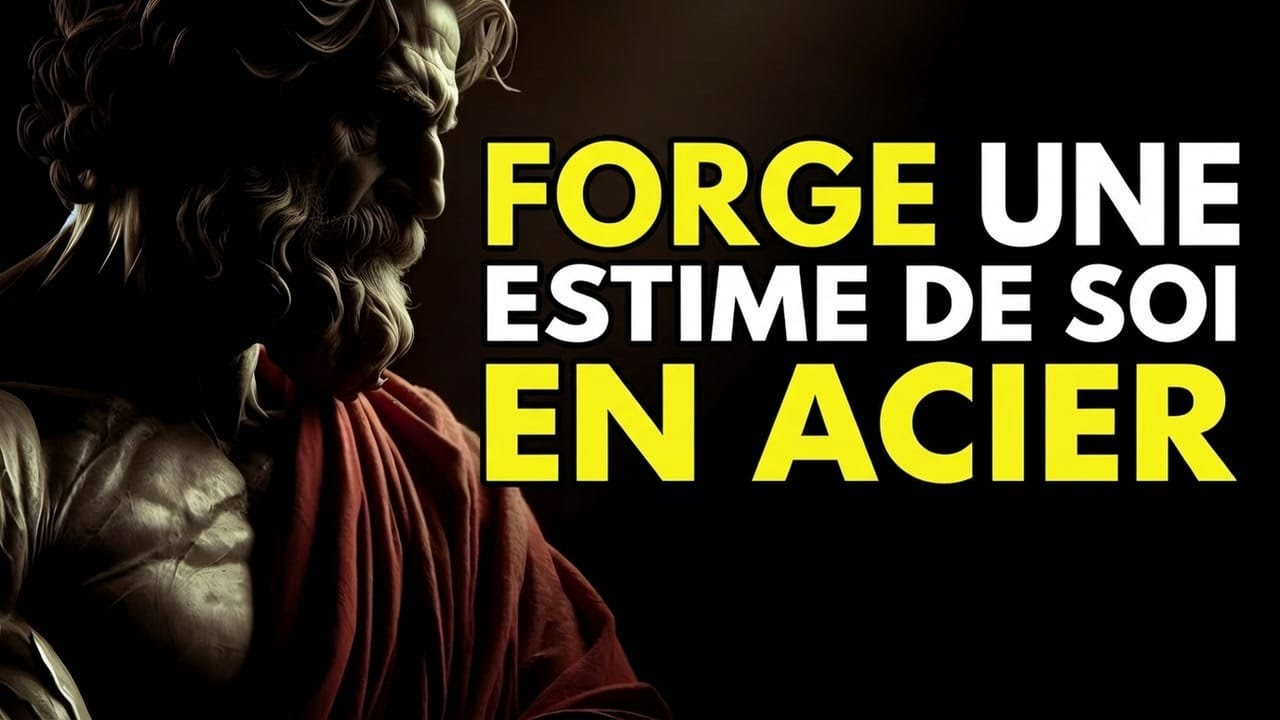 FORGE UNE ESTIME DE SOI EN ACIER: Applique ces 8 LEÇONS STOÏQUES  |Stoïcisme