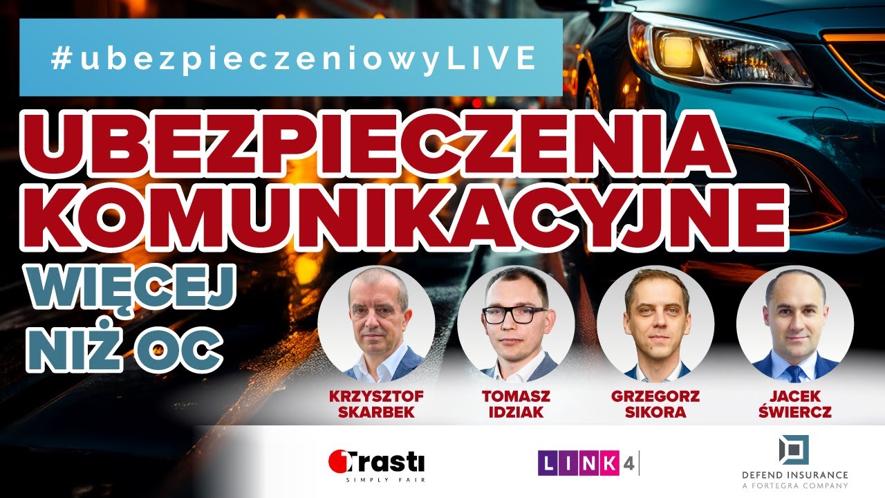 Ubezpieczenia komunikacyjne: więcej niż OC ⚠️ LIVE 2.10.2025