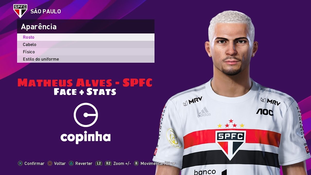 Matheus Alves PES 2020/2021 - Como Fazer