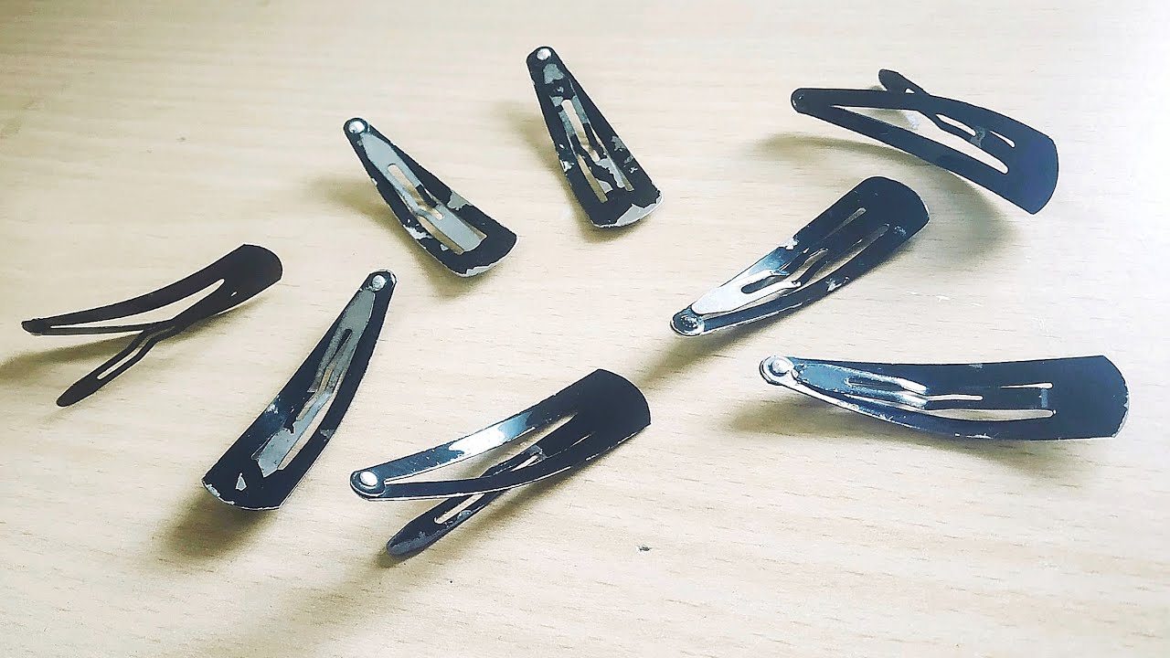 7 WAYS to make OLD HAIRCLIPS BETTER than NEW| How to make designer hair clips at home| DIY hair pins