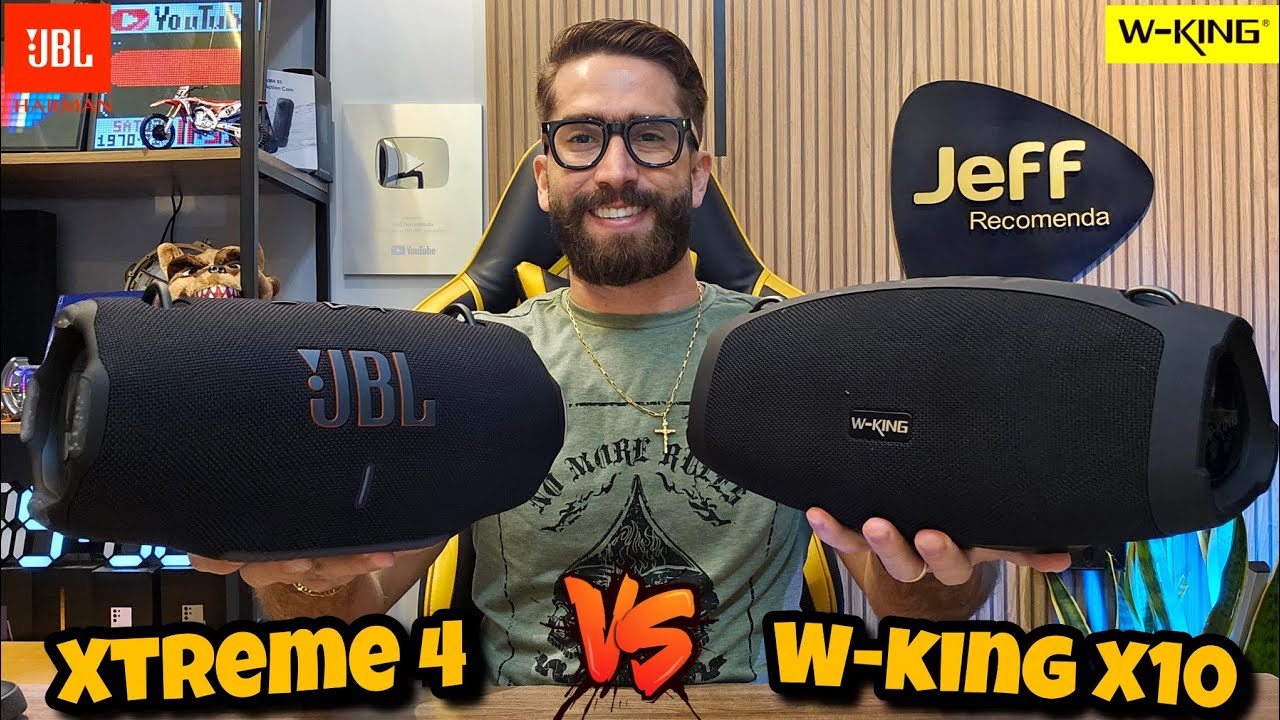 W-KING X10 70W Vs JBL XTREME 4 100W: Qual é a melhor caixa de som? QUEM GANHOU? (Comparativo)