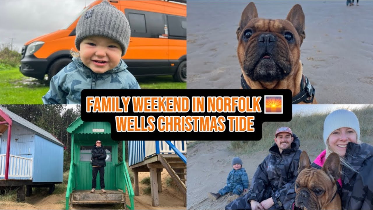 Christmas Tide at Wells-next-the-sea | Van Life Winter Addition