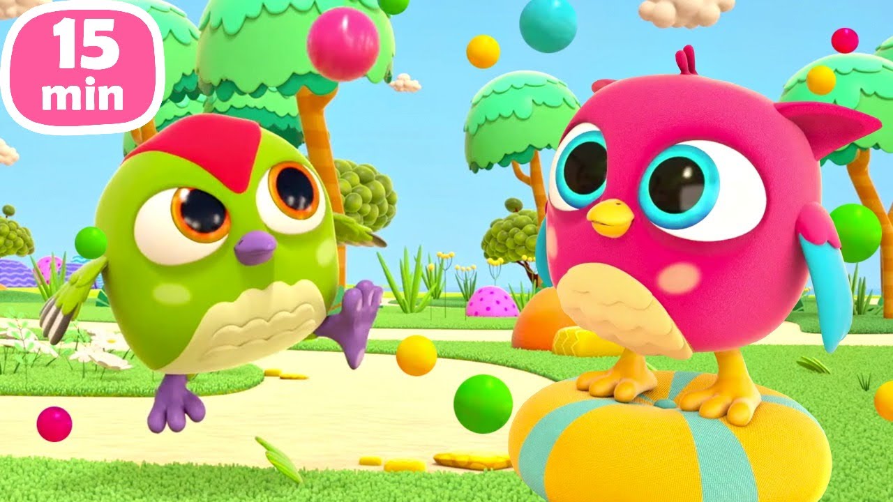 Vamos cantar as melhores músicas do Hophop, a coruja! Desenho animado com música infantil educativa
