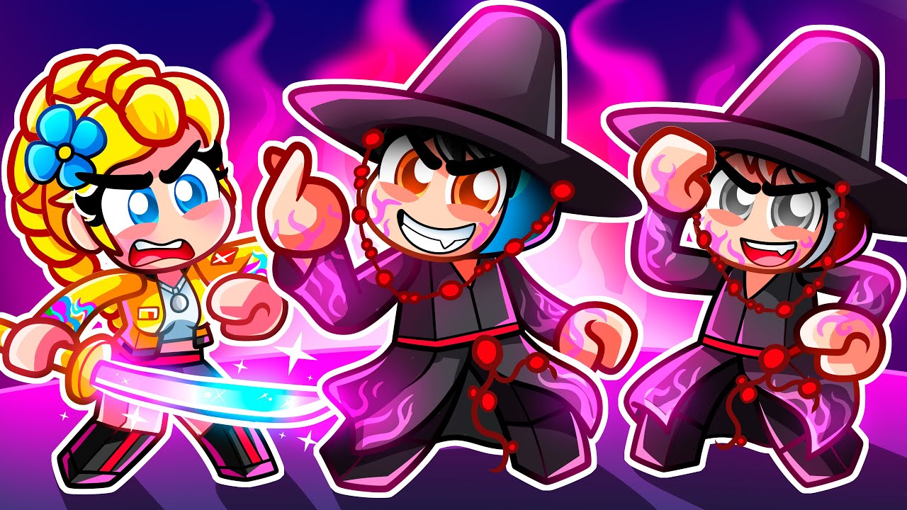 Играем за K-POP ОХОТНИКОВ НА ДЕМОНОВ в Roblox!