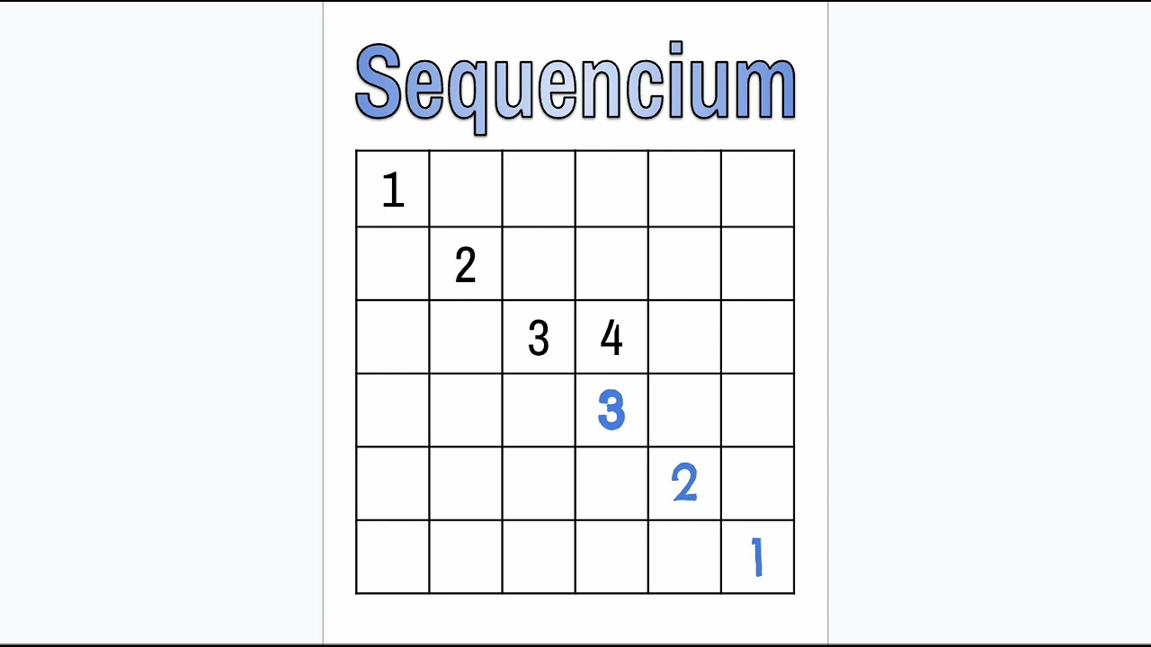 How to Play Sequencium