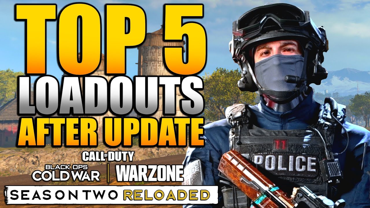 Top 5 Loadouts & Class Setups in WARZONE After 1.34 Update (Amax, FFAR, Mac-10, Kar98k, AUG & M16)