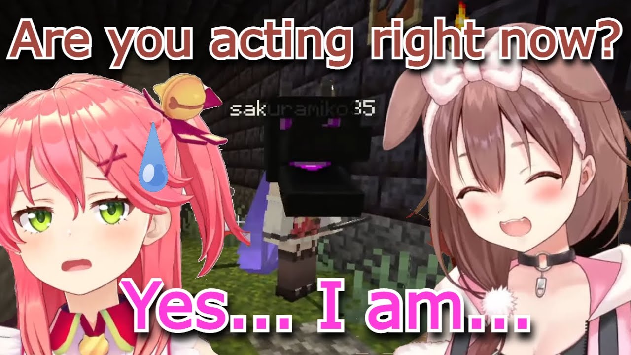 Miko Tries to Give Korone an Immersive Haunted House Tour but Korone Keeps Ruining the Experience