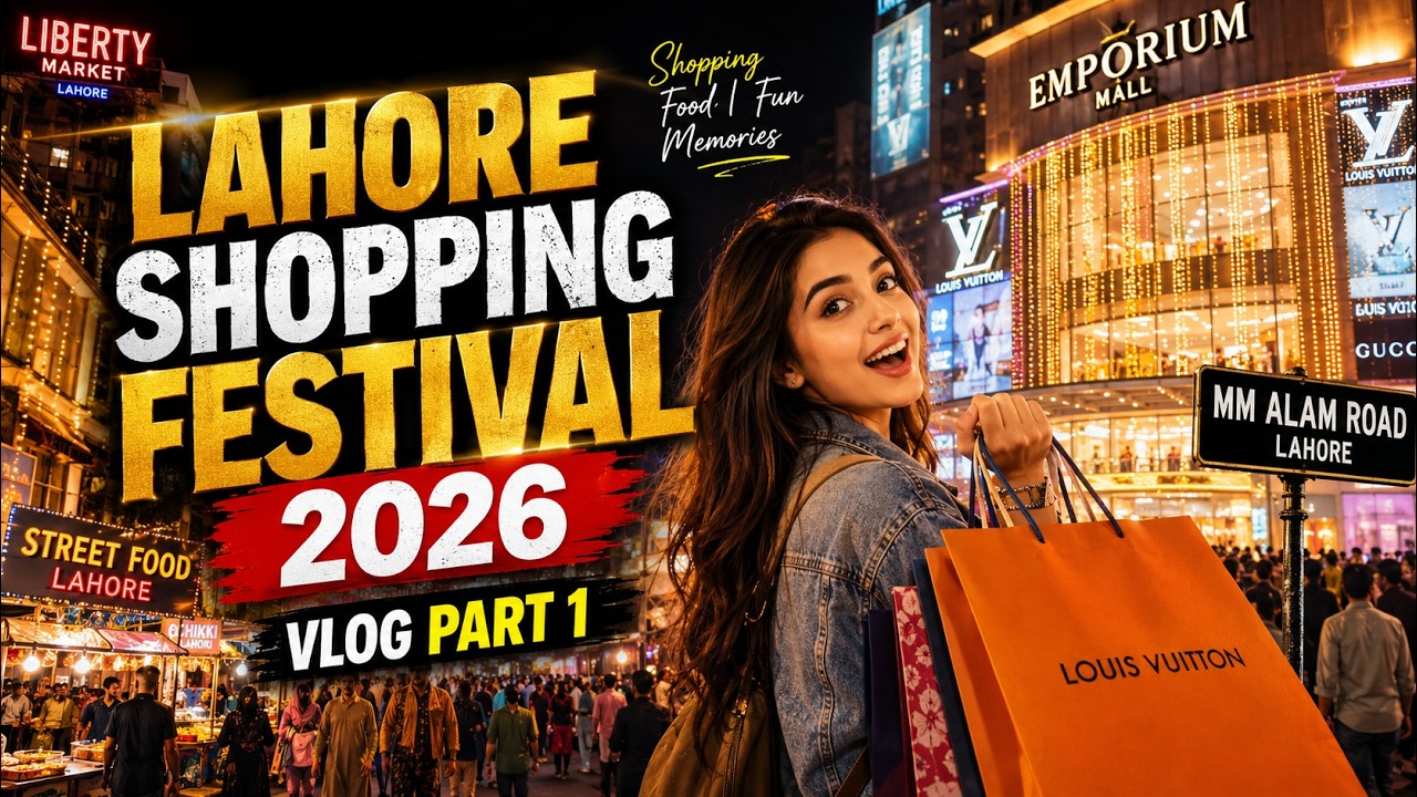 Lahore Shopping Festival 2026 | Expo Centre Lahore | Part 1 | Agent Abbas Vlogs