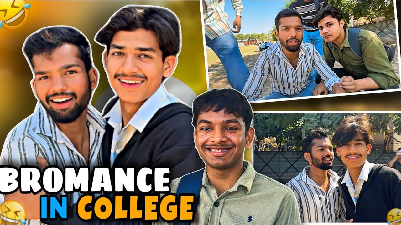 Bro romance in College 🤣🫂
