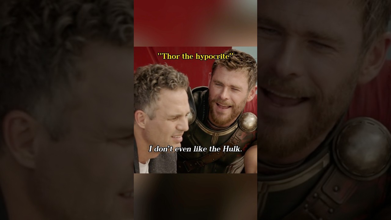 So Thor is the God of Disaster😅#marvel #mcu #thor #hilarious #superhero #loki #movie