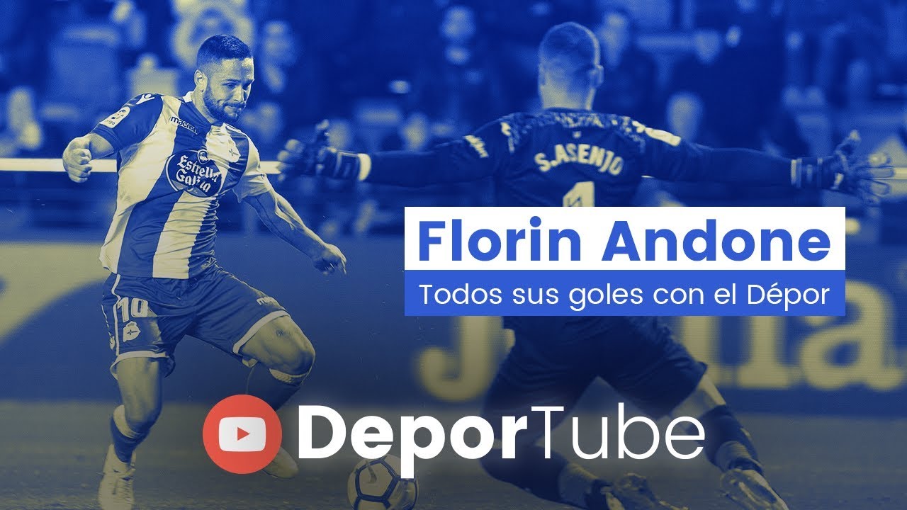 Todos los goles de Florin Andone con el D&eacute;por