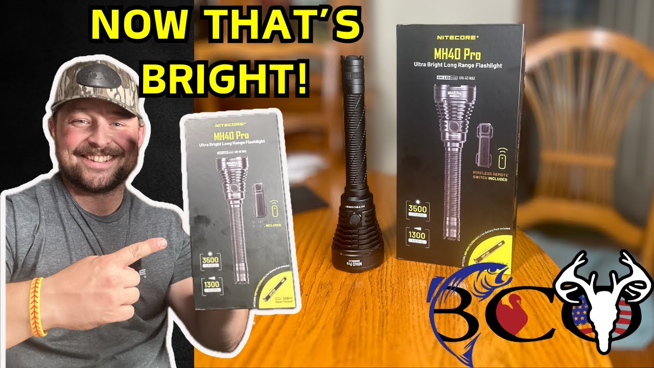 3500 ЛЮМЕНОВ МОЩНОСТИ! Nitecore MH40 Pro — ЛУЧШИЙ ФОНАРЬ?