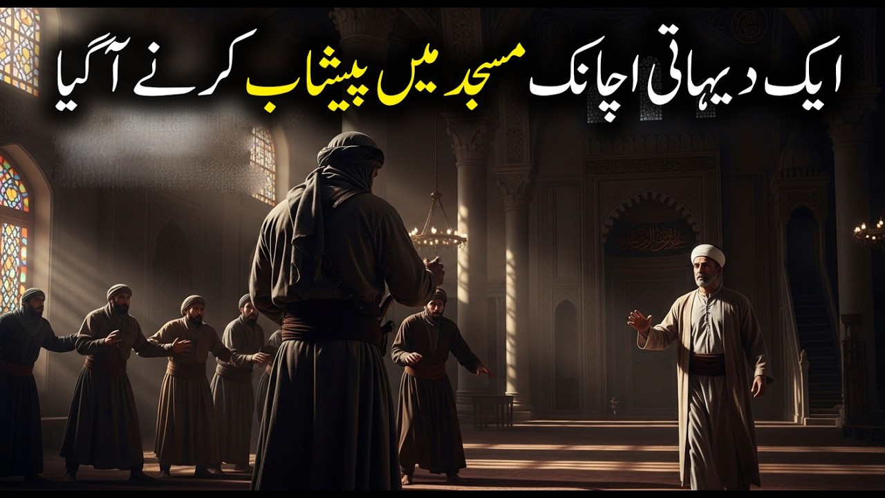 Yeh Badvi Masjid Mein Kya Kar Baitha? 😱 Nabi ﷺ Ka Hairan Kun Amal