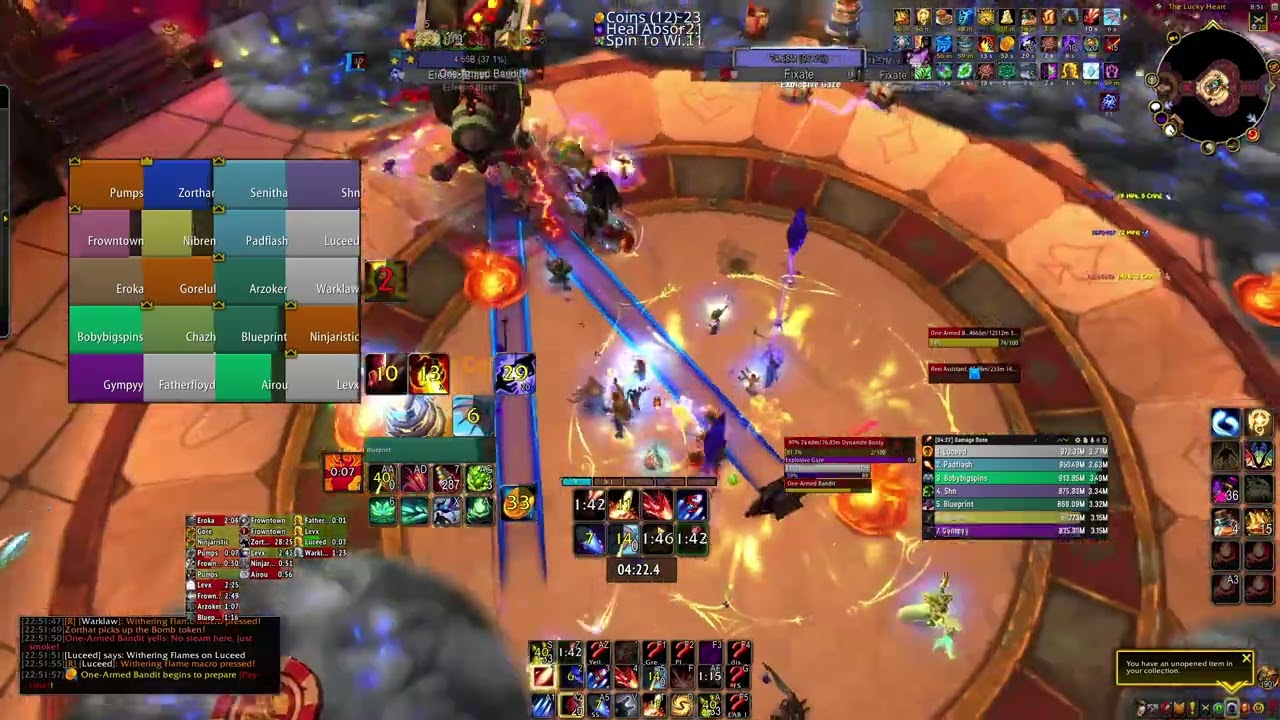 Honestly vs Mythic One-Armed Bandit Devastation Evoker PoV