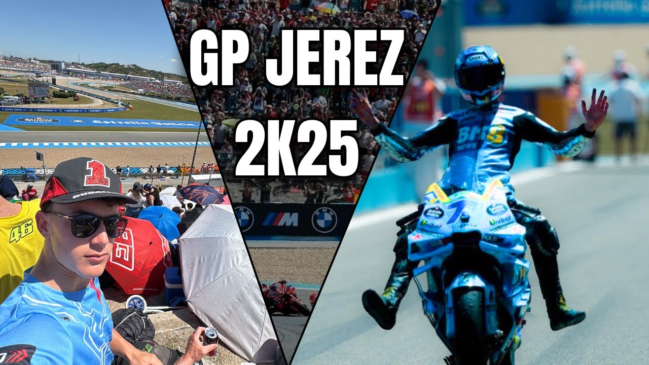VAMOS AL MOTO GP JEREZ 2K25!! 🏍️🔥