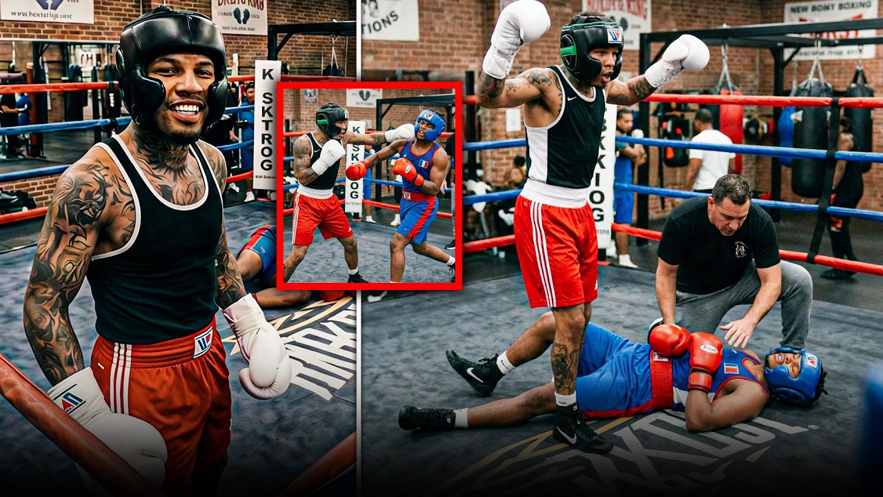 EXPOSED! Gervonta Davis REVEALS He Knocked Shakur Stevenson OUT in Sparring!