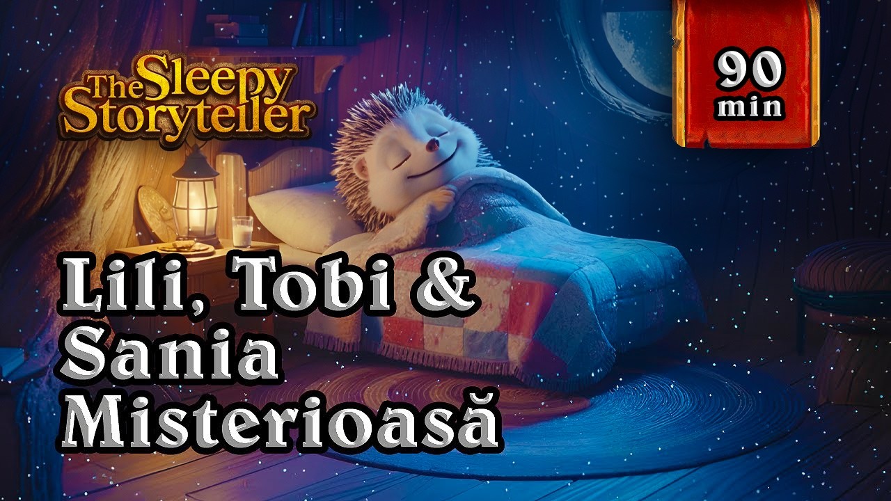 LILI, TOBI ȘI SANIA MISTERIOASĂ | Poveste de Crăciun pentru Somn Liniștit ❄️🛷 + muzica pentru somn