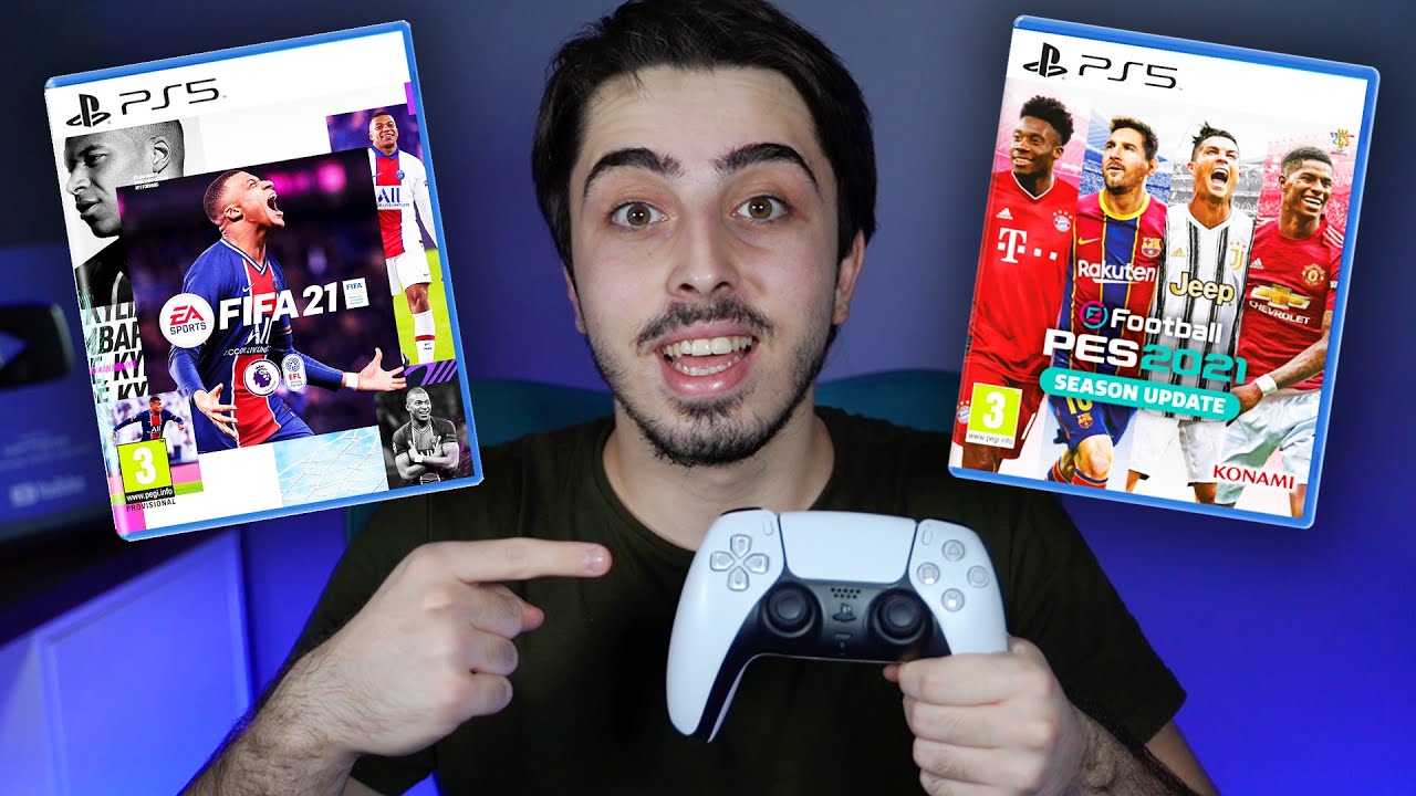 FIFA 21 ve PES 2021 PLAYSTATION 5 OYNANIŞ TESTİ // MEN&Uuml;LER, KARİYER MODU ve YENİ DUALSENSE İLE MA&Ccedil;!