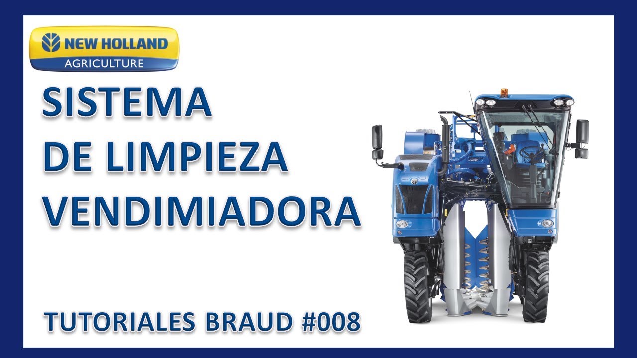 ▶️▶️Sistema de Limpieza de la vendimiadora Braud▶️▶️Tutoriales Braud #007