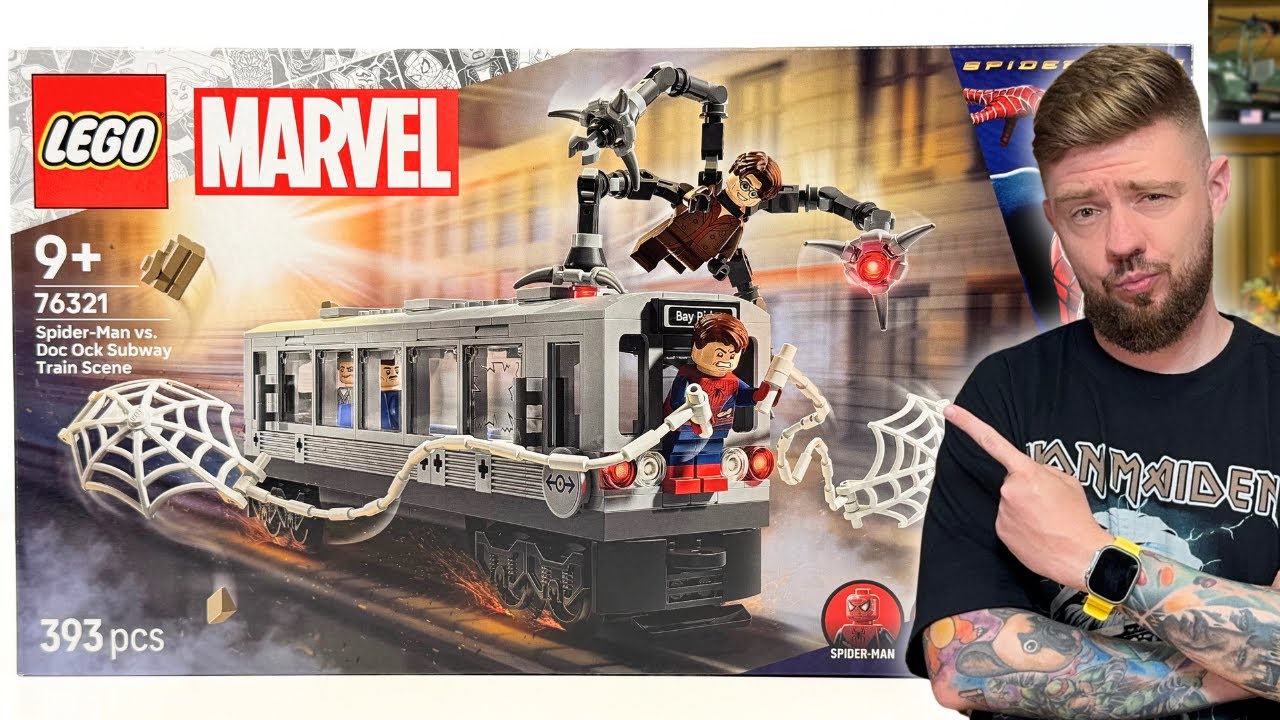 SPIDER-MAN KONTRA DOC OCK: SCENA W METRZE 🚋 LEGO MARVEL 76321 RECENZJA