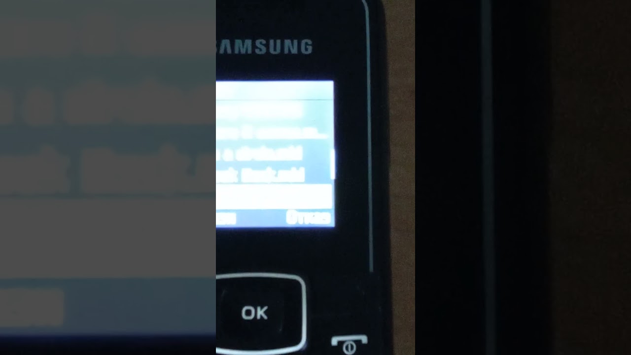 This is my samsung gt-e 1050 
