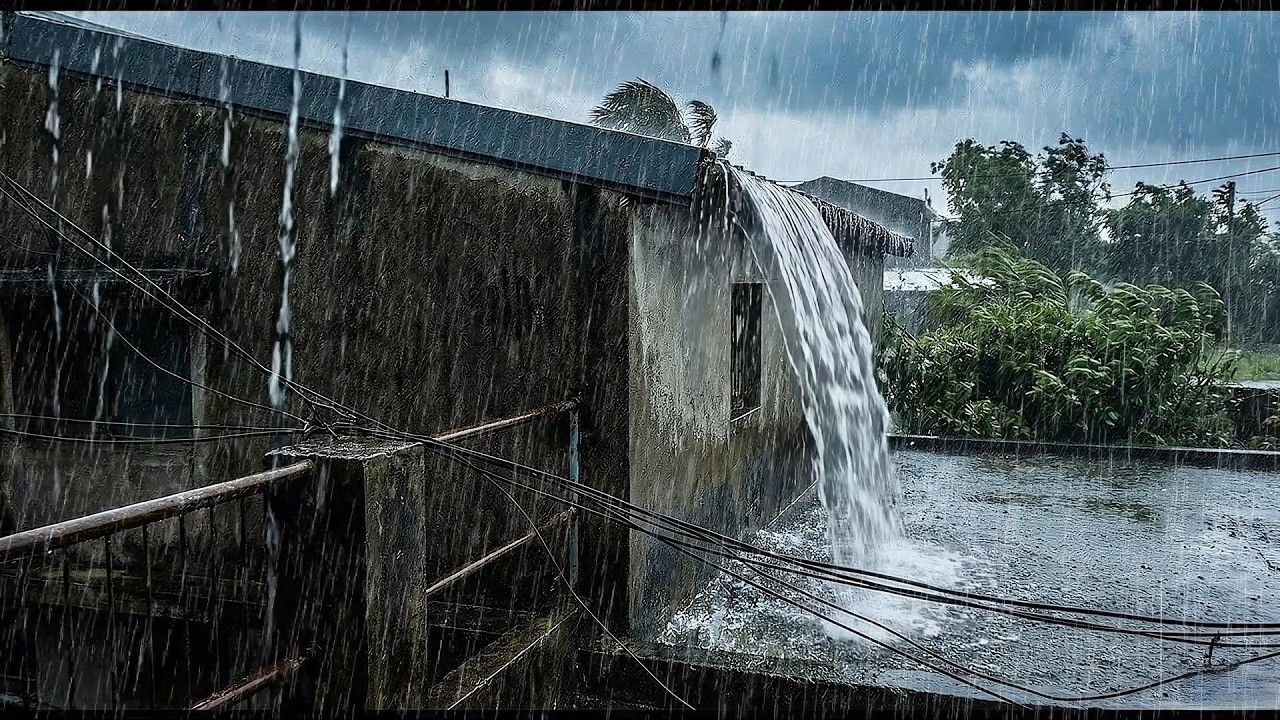 Heavy Rain Filling the Silence 🌧️ | Sleep Fast Relaxation