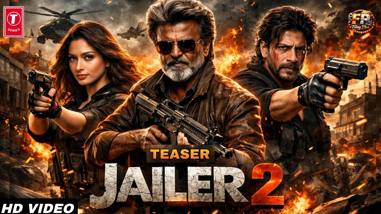 JAILER 2 ( Teaser ) UPDATE | JAILER 2 BIG ANNOUNCEMENT | LATEST UPDATES | RAJNIKANT, SHARUKH KHAN | 