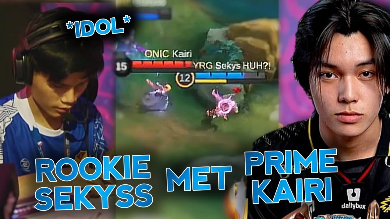 When Rookie SEKYSS met His Idol KAIRI on his Prime Assassin for the 1st time