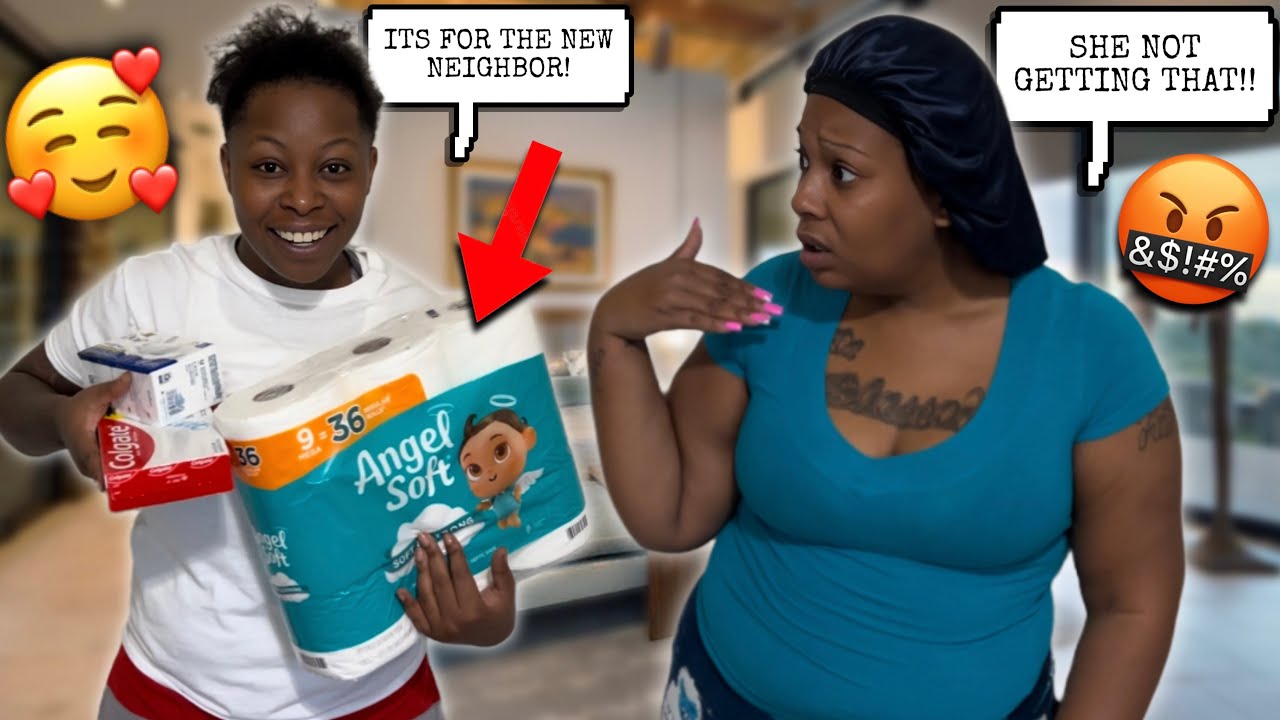 TAKING The NEW NEIGHBOR Move In GIFTS Prank On Wife!!