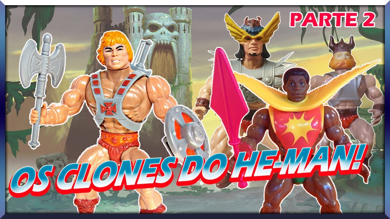 Os Clones do He-man - Mattel vs. O resto do Mundo!