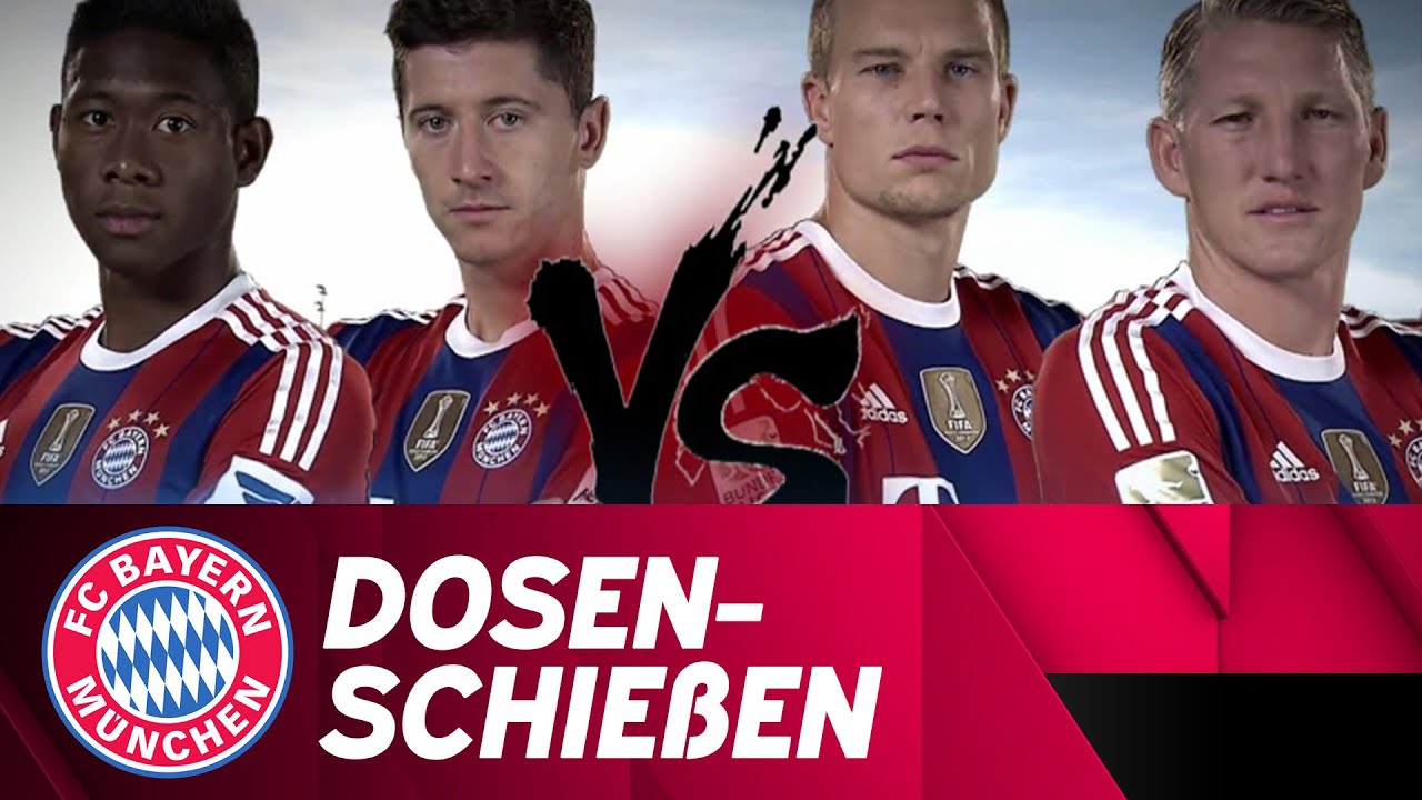 Alaba/Lewy vs. Schweinsteiger/Badstuber