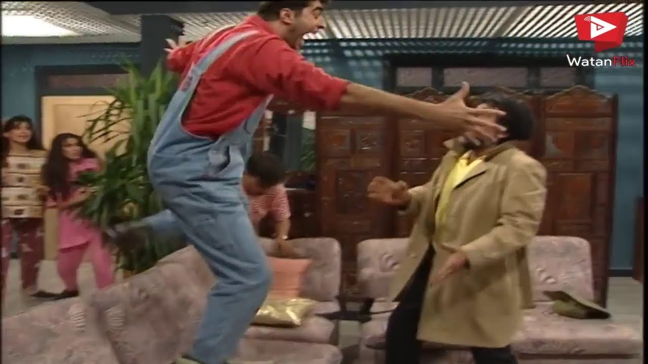 عيلة ست نجوم ـ نطحو نطحة للزلمة جاب أجلو هههه ! راسو صخر هالفرج