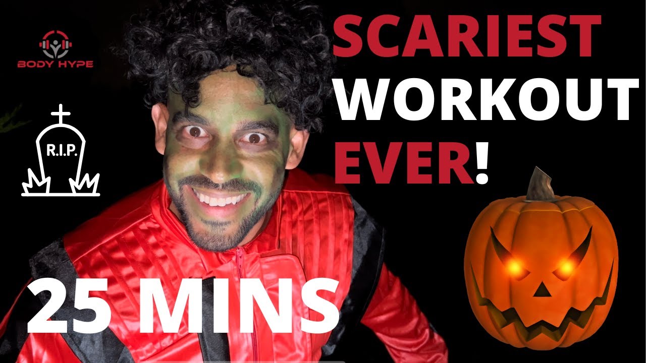 World's Scariest Workout! 25 Minutes [No Equipment]