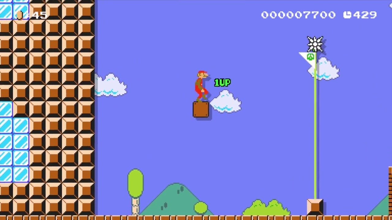 Super Mario Maker Weird Mushroom Mansion