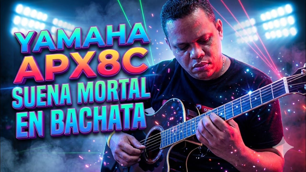 Yamaha Apx8c Después De Un Tiempo Lista Para bachata 