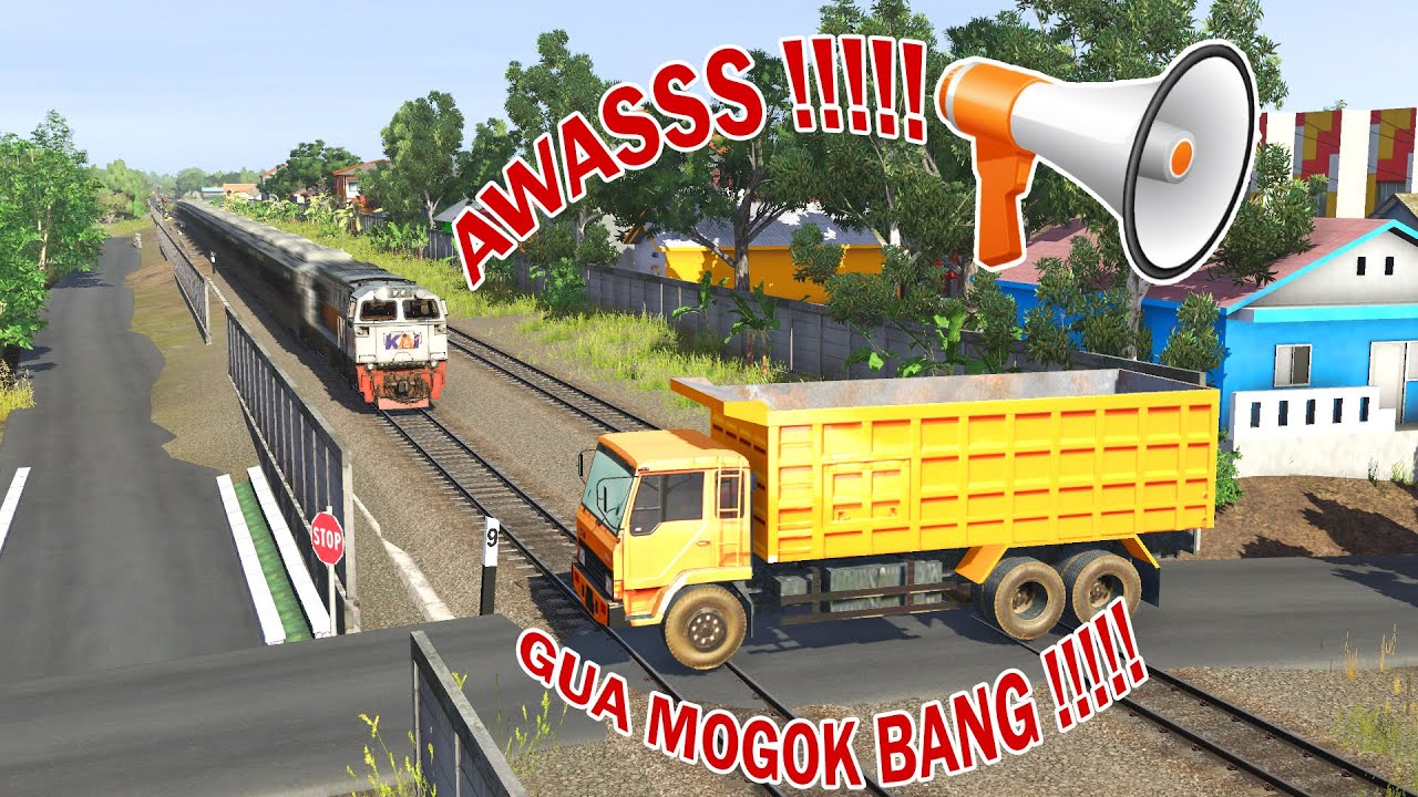 Apa Yang Terjadi Jika Kereta Api Ngelawak 😄