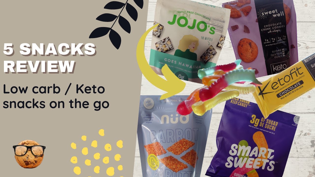 5 ЗАКУСКИ на ходу | Кето | Обзор Smart Sweet - Ketofit - Nud - Sweet Well - Jojo