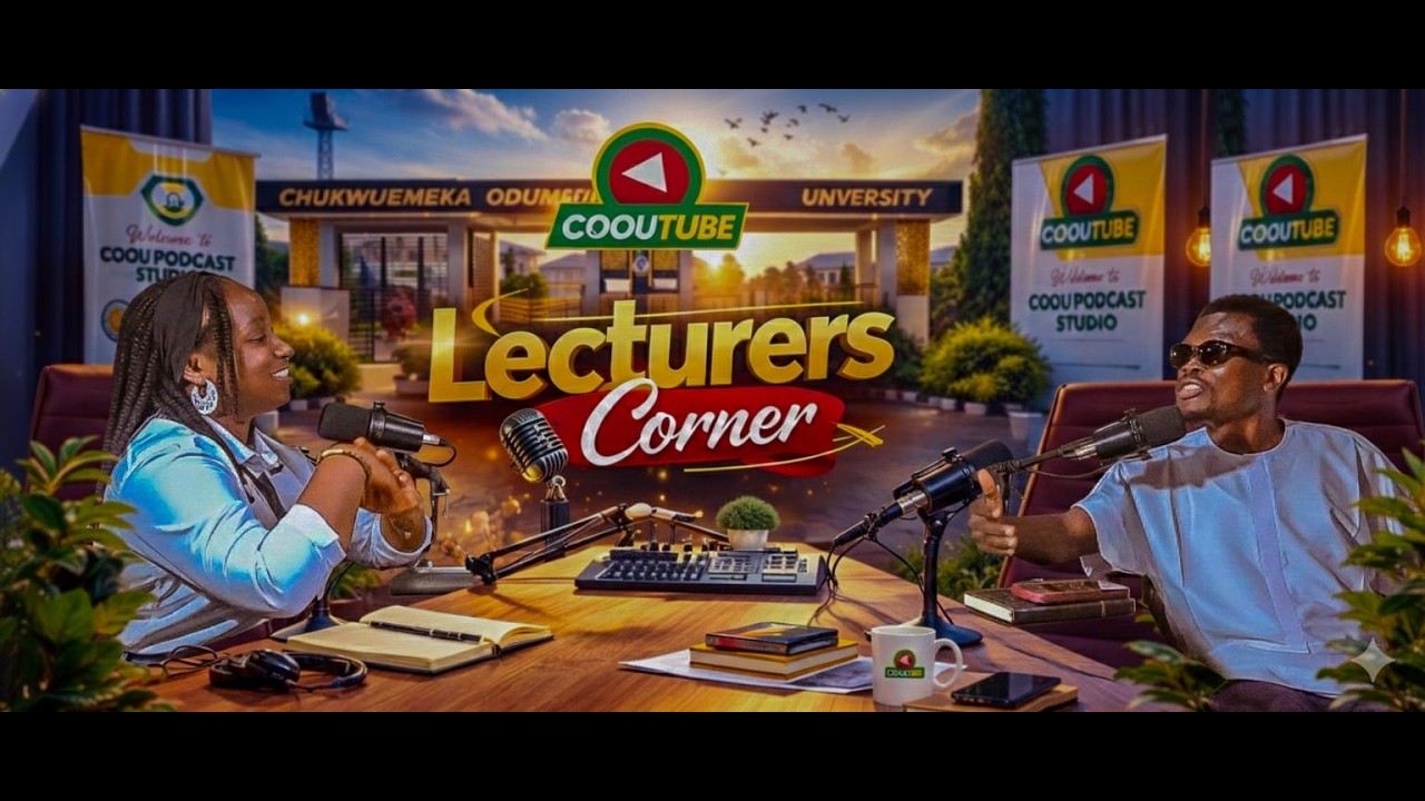 Lecturer’s Corner Series with Mr. C.C. Ozeh | Season 1 Episode 1 | COOU Podcast |