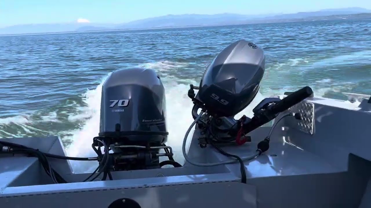 Yamaha F70 Hewescraft Sportsman hole shots