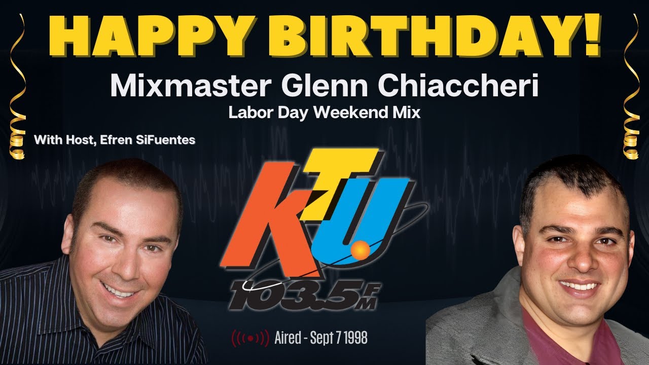 Mixmaster Glenn Chiaccheri - 1998 Labor Day Weekend Mix / Part 1