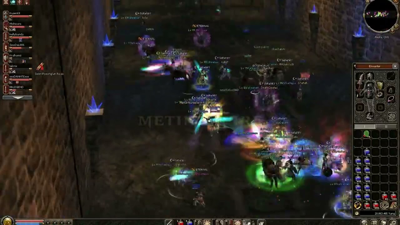 SeReNitY Vs ETERNAL Sürgün Savaşı Alesta Metin2TR. 2011