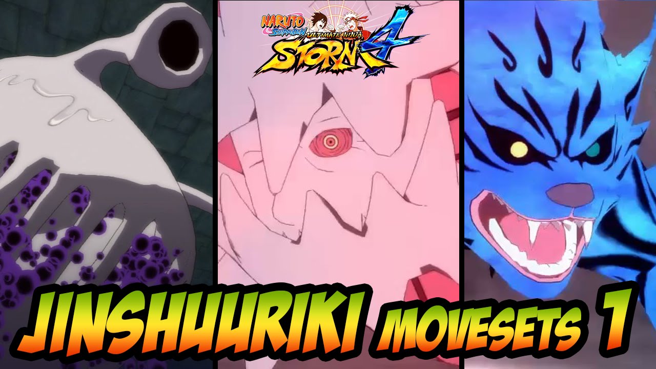 Naruto Ultimate Ninja Storm 1-4 - Jinchuuriki Movesets 1 (Utakata, Yagura, Yugito)