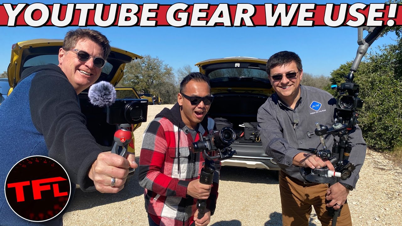 Here’s What Gear Alex on Autos, Redline Reviews and TFL Use to Film Youtube Car Reviews?